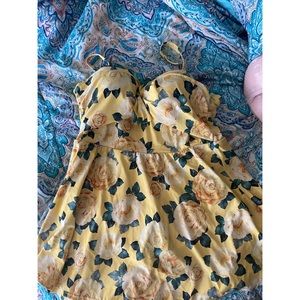 torrid Swim - Yellow Floral Swim Dress torrid Swim - Yellow Floral Swim Dress